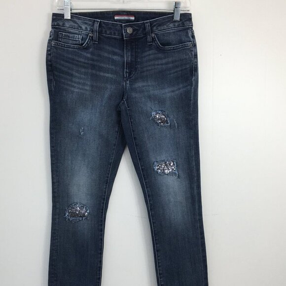 Tommy Hilfiger Vintage Wash Skinny Jean Size 0 EXCELLENT Condition - Picture 1 of 6